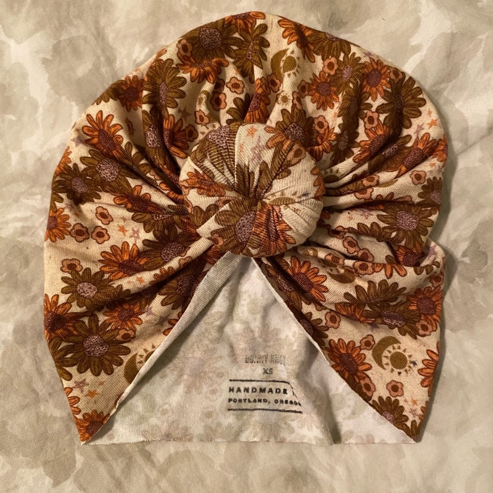 Bunny Knots Baby Turban XS